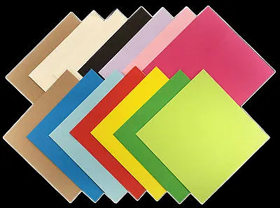 Square Coloured Envelopes 5x5 6x6 For Greeting Cards Party Invitations & Crafts • £4.80