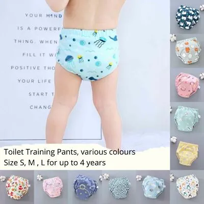 $8.45 • Buy Toilet Training Pants Boys Girls Kids Baby Toddler Potty Diaper Nappy Underwear