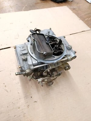 $95 • Buy Holley 600 CFM 4 Bbl Carburetor Electric Choke Vacuum Secondary 80457-2 
