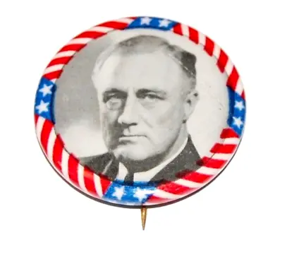 1932 FRANKLIN D. ROOSEVELT FDR PRESIDENT Campaign Pin Pinback Button Political • $16.95