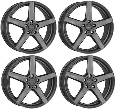 4 Dezent TY Graphite Wheels 7.0Jx17 5x1143 For Mazda 6 Mx-5 17 Inch Rims • $1423.12