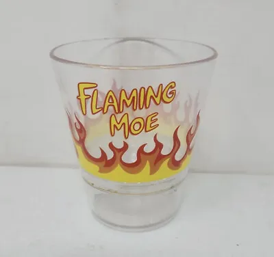 Simpsons Flaming Moe Universal Studios Moe's Tavern Acrylic Cup • $13.99