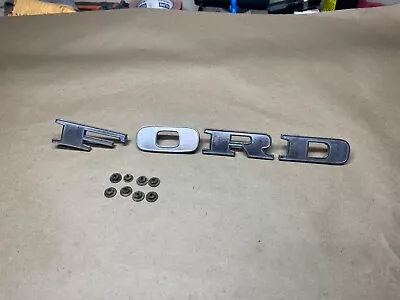 1970-1972 Ford Truck Hood Letters Emblems OEM  70-72 F100 F250 F350 • $39.99