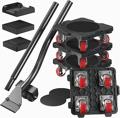 $74.25 • Buy ONEON Furniture Mover W/360° Rotation Wheels & Furniture Lifter Set,300 Kg Capac