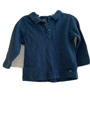 £4 • Buy Marese Blue Green Long Sleeve Baby Top Size 3M