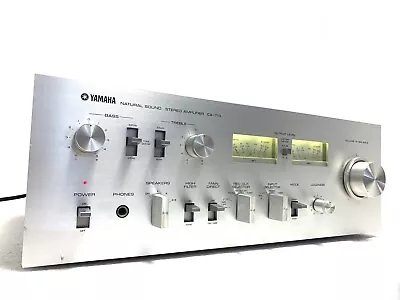 Yamaha CA-710 Integrated Stereo Amplifier 2X 45 Watts RMS Vintage 1978 Good Look • $1220.59