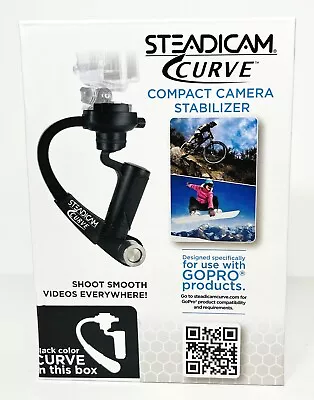 Steadicam CURVE Compact Video Stabilizer For GoPro Cameras - Black • $9.99