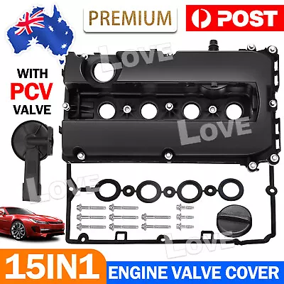 Valve Rocker Cover W/ Gasket PCV For Holden Astra AH 1.8L Cruze JG JH 1.6L 1.8L • $42.95