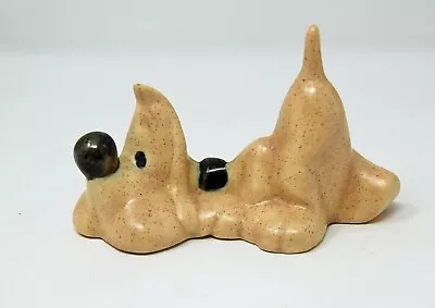 Vintage Long Ears Big Nose Tail In Air Playful Basset Hound Dog Puppy Figurine • $18