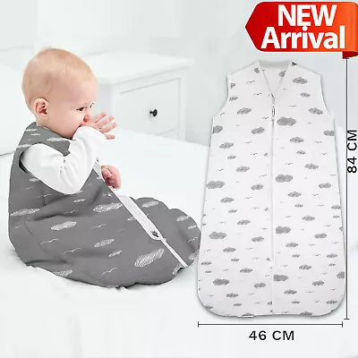 Baby Sleeping Bag Quilted 2.5 Tog Newborn Infant Swaddle Unisex 18-36 Months • £9.99