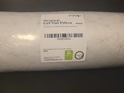 Coop Home Goods Premium Adjustable Cross Cut Memory Foam Microfiber Pillow Queen • $24.50