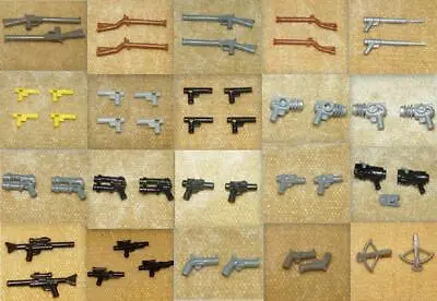 £1.15 • Buy LEGO Minifig, Weapon *CHOOSE YOURS* Gun, Pistol, Harpoon, Musket, SHOOTY PARTS