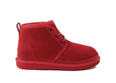 UGG Size 6 Women’s Neumel II Boot Red Suede Style Sheepskin SN 1094269 New • $49.98