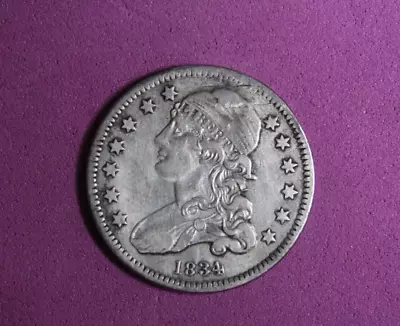 ESTATE FIND 1834 Draped Bust Half Cent #P17957 • $132