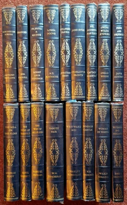 £30 • Buy 17 X Literary Heritage Collection Books With Blue Bindings By Heron Books