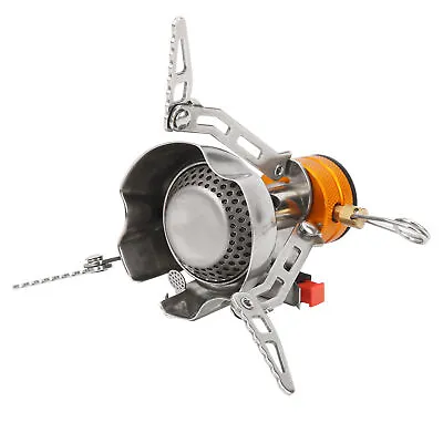 Mini Camping Oven Stove Outdoor Portable Windproof Gas Stove Foldable Picnic OCH • £9.40