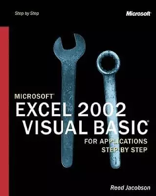 Microsoft Excel 2002 Visual Basic For Applications Step By Step - GOOD • $6.86