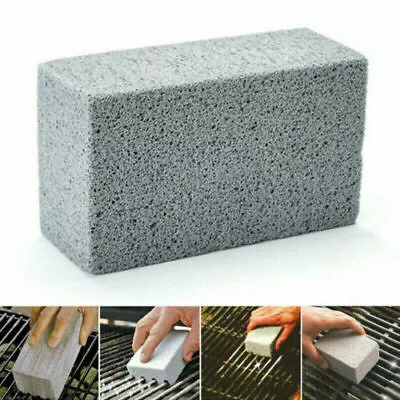 Cleaning Block Stone Barbecue Scraper Brick BBQ Griddle Kit Pumice Grill Cleaner • $12.69