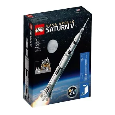 LEGO 21309 Ideas: NASA Apollo Saturn V Brand New And Sealed • $299