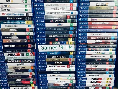 $12.95 • Buy Cheap PS4 PlayStation 4 Games Bundle VR COD GTA Ratchet Minecraft Tracked Post