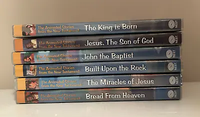 Living Scriptures/Nest Animated Stories From The New Testament (Lot Of 6 DVDs) • $35.95