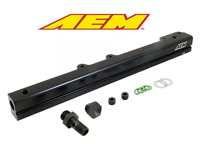 AEM 25-109BK High Volume Fuel Rail Fits Honda Civic 1996-2000 D16Y7 D16Y8 • $143.95