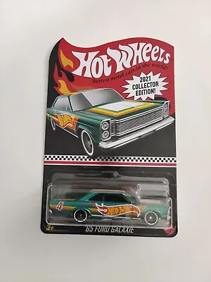 Hot Wheels  2021 Mail Ins Collector Edition 65 Ford Galaxie 4 Green V8  New  • $24