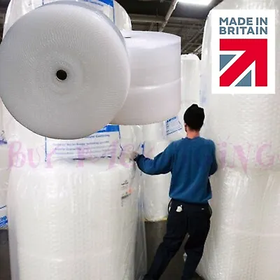 BUBBLE WRAP ROLLS SMALL LARGE (300mm 500mm 750mm) - FREE UK NEXT DAY DELIVERY • £7.62