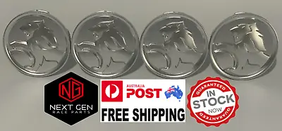 Wheel Centre Caps 60 Mm X4 Silver Holden Commodore VT VY VX VU VZ WH SS Berlina • $34.99