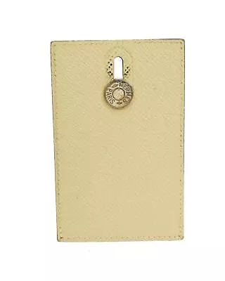 Pre Loved Hermes Beige Leather Cardholder  -  Wallets • $639