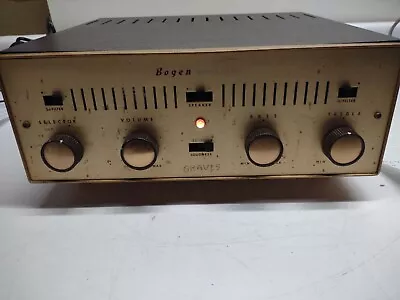 BOGEN DB-115 High Fidelity Mono Tube Amplifier***TESTED AND WORKING*** • $200