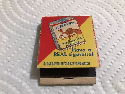 Vintage Matchbook Camel Have A Real Cigarette Full Unstruck 1-D • $3.99