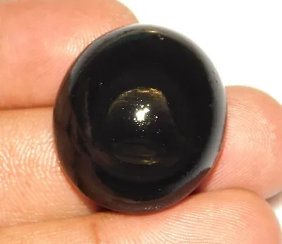 51.ct Natural Rainbow Obsidian Eye Round Cabochon Jewelry Making Gemstone At=35 • $14.48