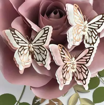 Metal Cutting Dies Butterfly Scrapbooking Embossing Paper Card Crafts Stencil  • $4.26