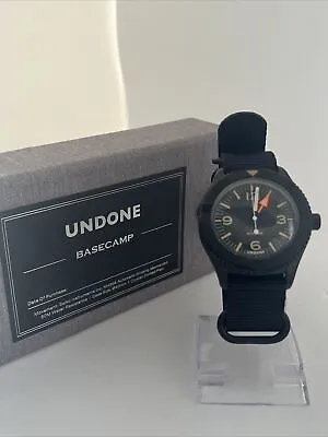 Undone Basecamp Military Automatic Blackout Watch ( Never Worn) • £219.99