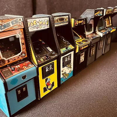 1:18 Scale Arcade Machines For 3.75 GI Joe Star Wars Diorama Pac Man Donkey Kong • $25