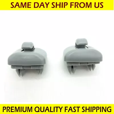 2x Grey Inner Sun Visor Clip 8U0857562A For Audi A3 A4 A5 Q5 A7 B6 B7 B8 S4 S5 • $4.99