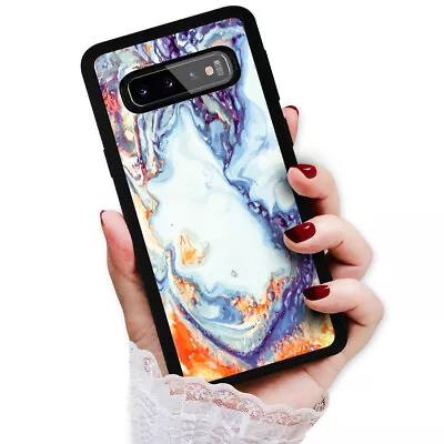 ( For Samsung S7 Edge ) Back Case Cover PB13204 Abstract Marble • $9.99