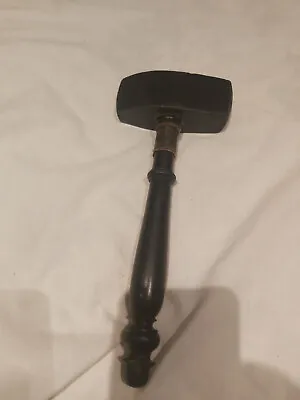 Antique Masonic Mason’s Hammer – Gavel Ebony Wood Handturned Freemasons • £40