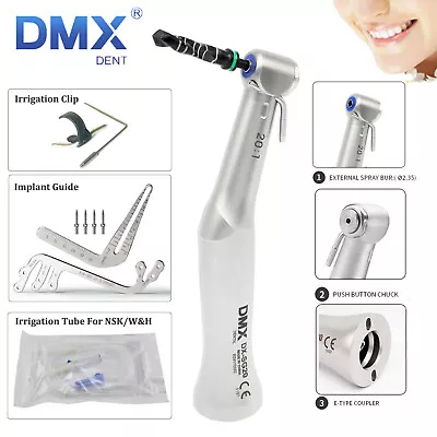 NS Style Dental 20:1 Implant Surgical Contra Angle Handpiece Low Speed DMXDENT K • $6.64