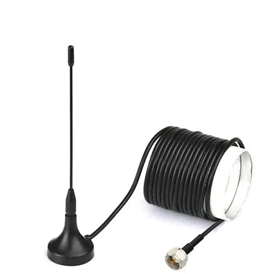 3dBi Digital TV F Type Magnetic Base Antenna For HAUPPAUGE ATSC USB Stick Tuner • $7.35