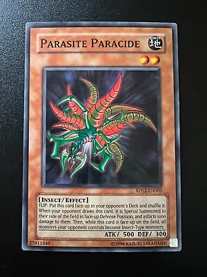 Parasite Paracide RP02-EN002 Common Retro Pack 2 Near Mint Yugioh • £1.34