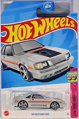 Hot Wheels 2023 Silver '84 Mustang SVO #25 Hot Wheels The 80s 2/10 • $3