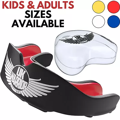 Mouth Guard Boxing MMA Karate Rugby Kids Adults Gum Shield Teeth Protection • £4.89