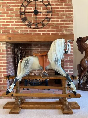 'Tiberius'  -Restored FH Ayres 'D' Type Collectors Rocking Horse - FREE DELIVERY • £7995