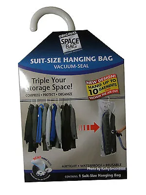 NEW! Vacuum-Sealing Hanging-Suit Storage Bag. Free Shipping!!  • $15.99