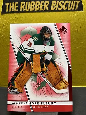 Marc-Andre Fleury 2022-23 SP Authentic Limited Red #44 Minnesota Wild • $2.59