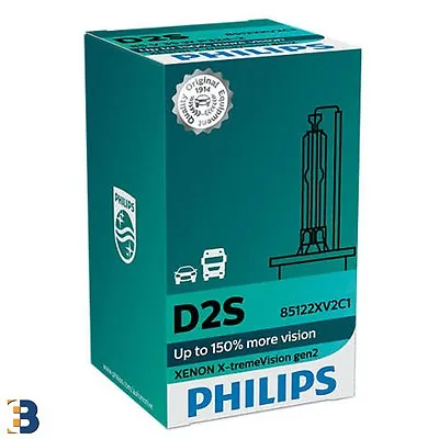 Philips X-treme Vision D2S Xenon Bulbs 85122XV2C1 (single) Up To 4800 Kelvin  • $76.55