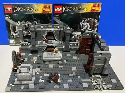 LEGO 9474 Mines Of Moria Lord Of The Rings LOTR Gollum Gimli Mini Figure + Extra • £78