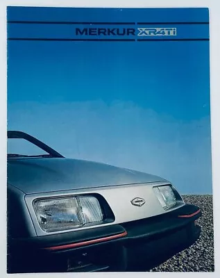 1985 Merkur XR4Ti Dealer Showroom Sales Brochure Guide Catalog • $7.96